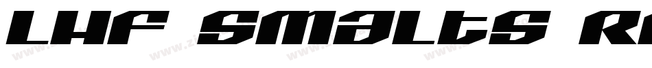 LHF Smalts Regular字体转换